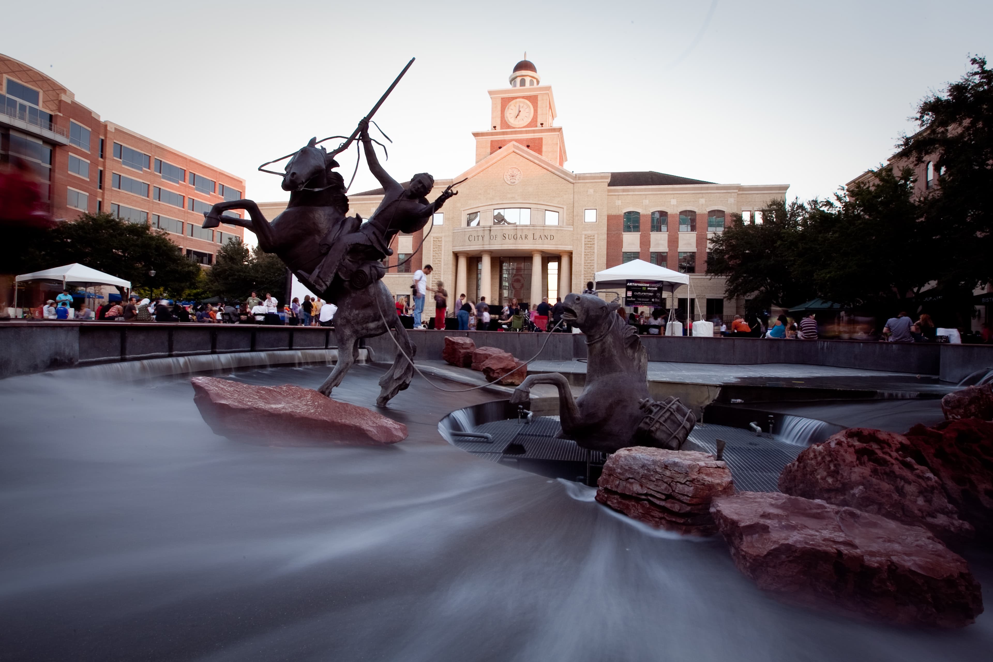 Sugar Land Town Square in First Colony, Sugar Land TX — professional house cleaning services